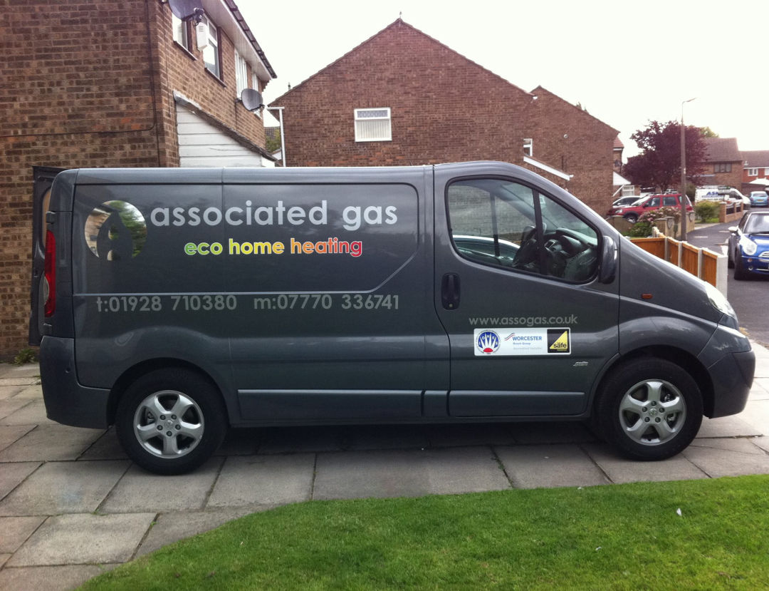 Associated Gas, Runcorn Associated Gas Runcorn van